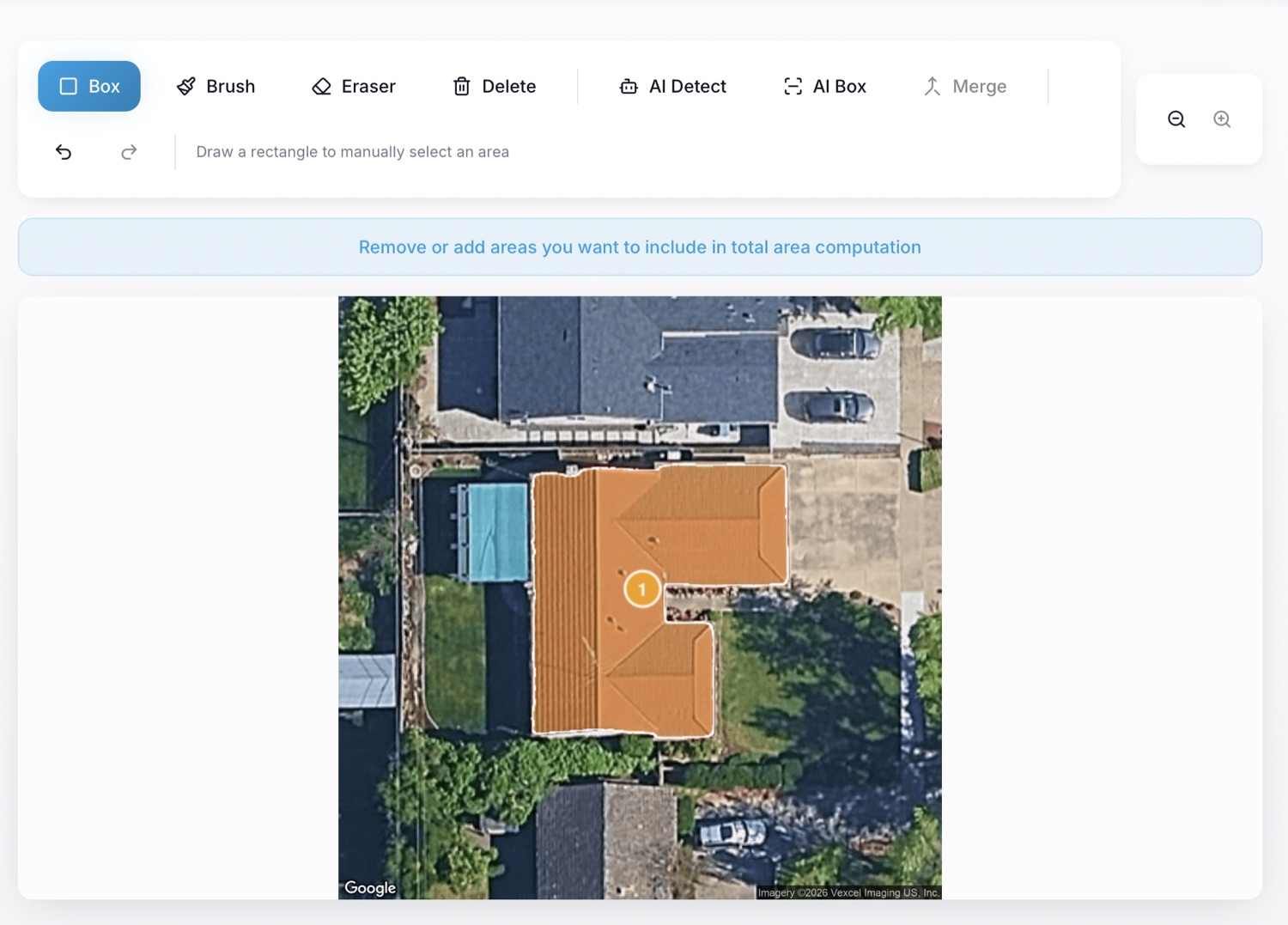 RoofAI — screenshot